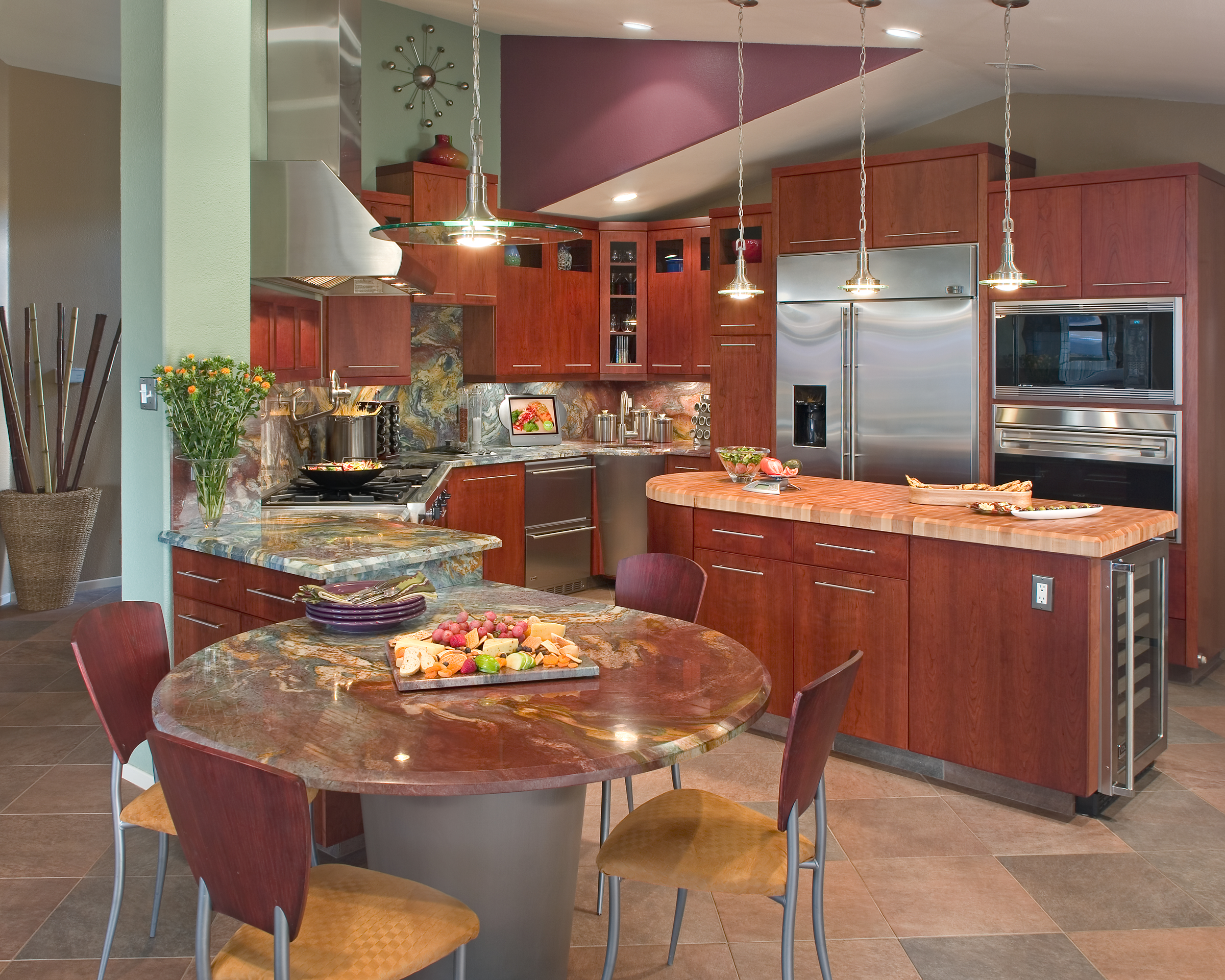 Custom Gourmet Kitchen Design J.P.Walters Design Associates